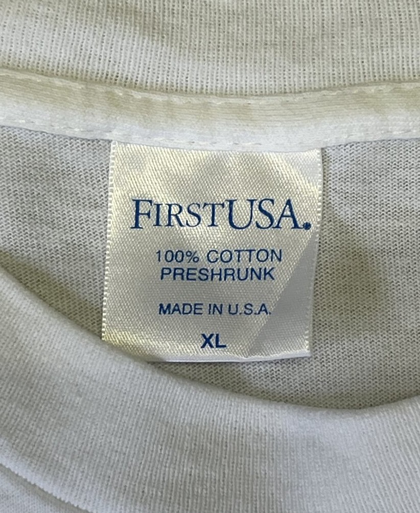 画像4: 90'S VIRGINIA TECH シングルステッチ 両面プリント 半袖 Tシャツ ホワイト USA製 (VINTAGE)