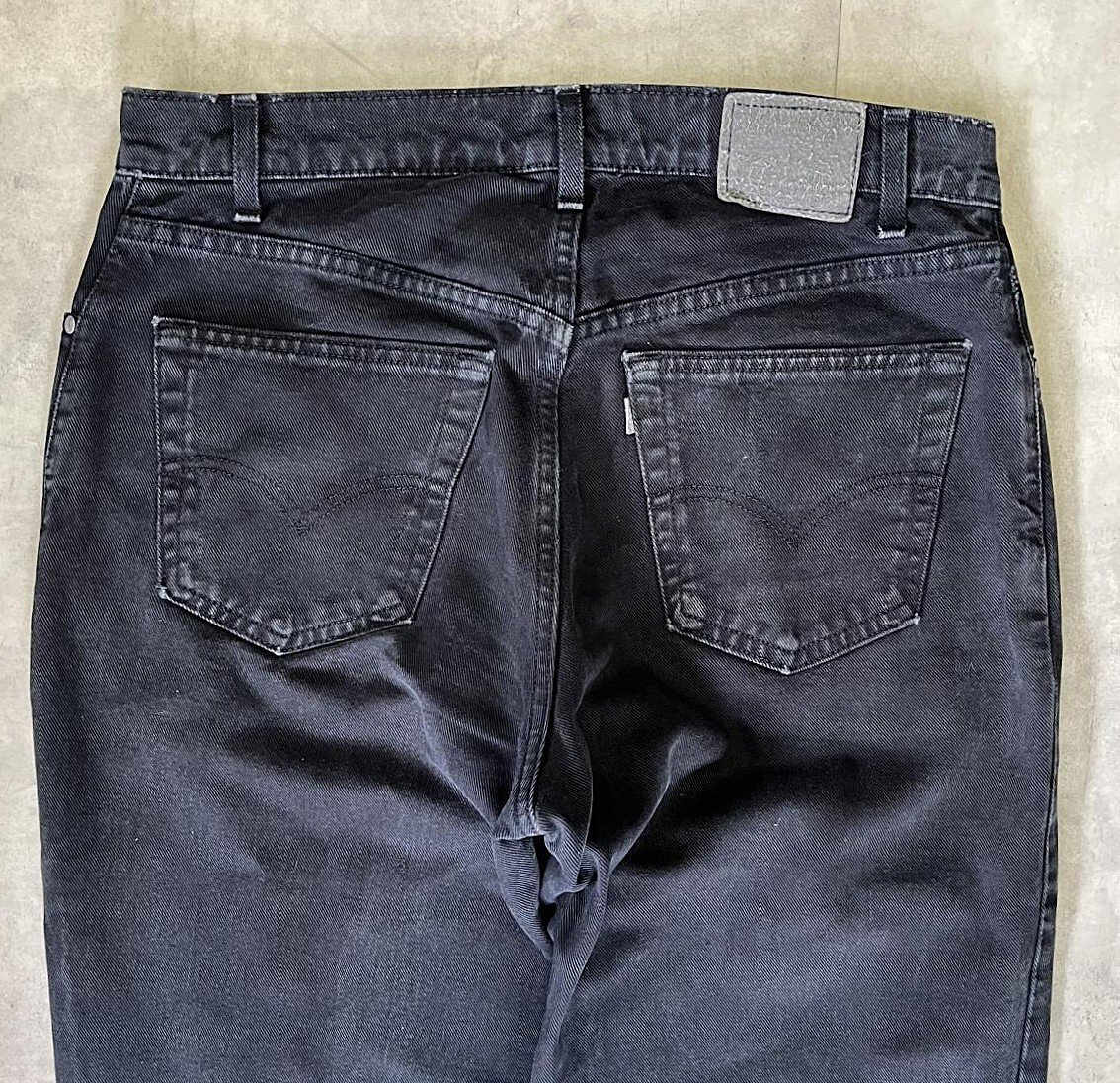 画像: 90'S LEVIS SILVER TAB "LOOSE" デニム ブラック USA製 (VINTAGE)