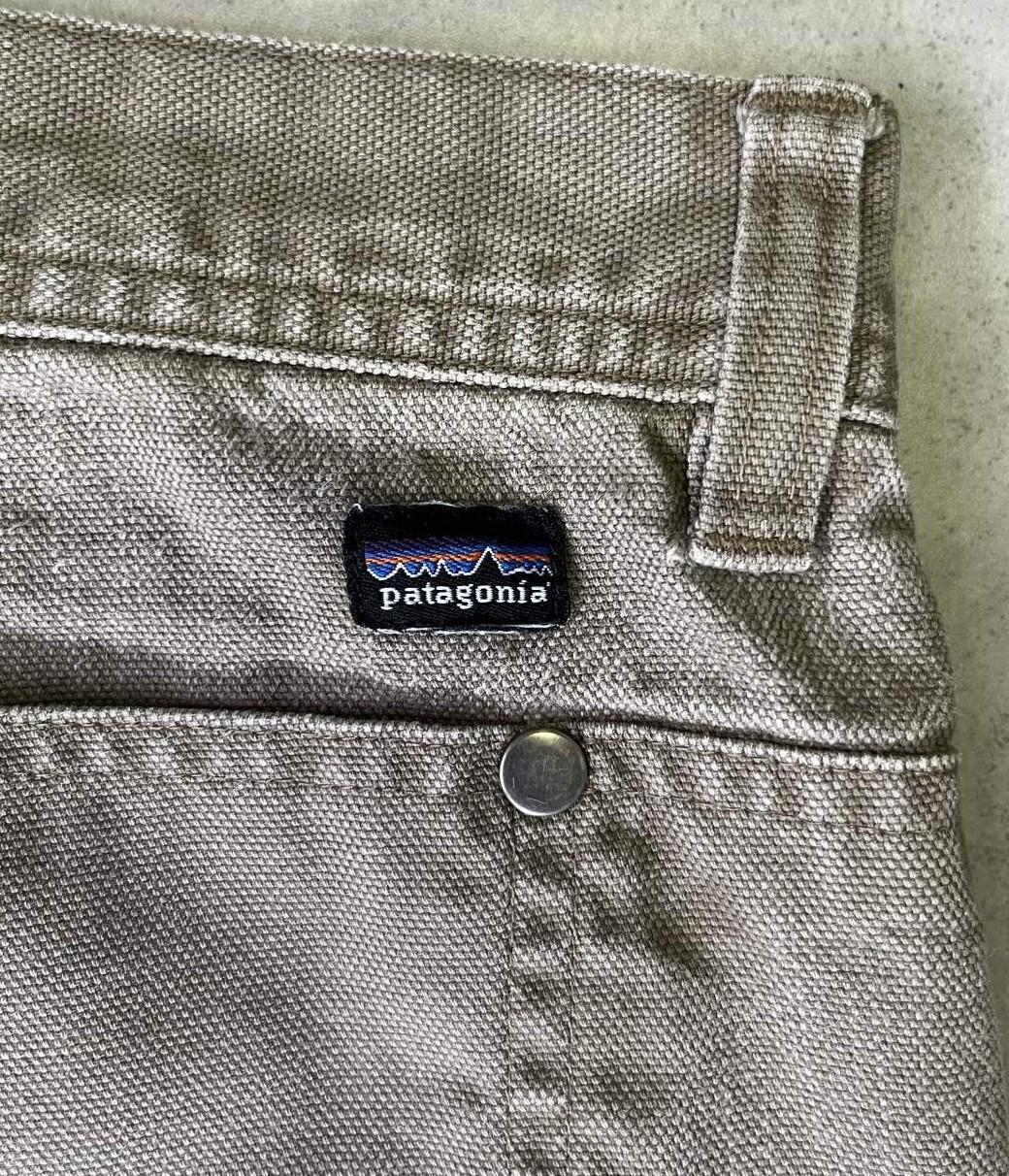 画像4: 08'S PATAGONIA オーガニックコットン ダブルニー ペインターパンツ カーキ (VINTAGE)
