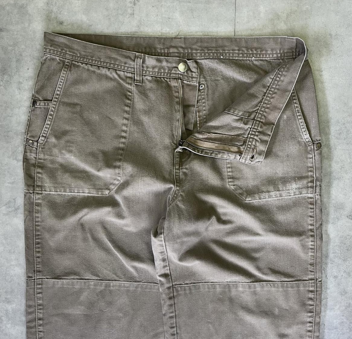 画像: 08'S PATAGONIA オーガニックコットン ダブルニー ペインターパンツ カーキ (VINTAGE)