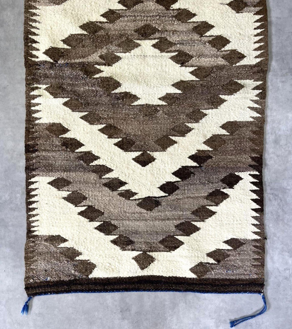 画像3: オールド ナバホ ウールラグ 116cm x 63cm (VINTAGE)