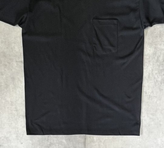 画像: 90'S POCKET T-SHIRT シングルステッチ ポケット付き 半袖 Tシャツ ブラック USA製 (DEADSTOCK)