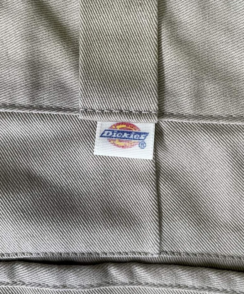 画像2: 80'S DICKIES 874 チビタグ ワークパンツ ベージュ W36L32 USA製 (VINTAGE)