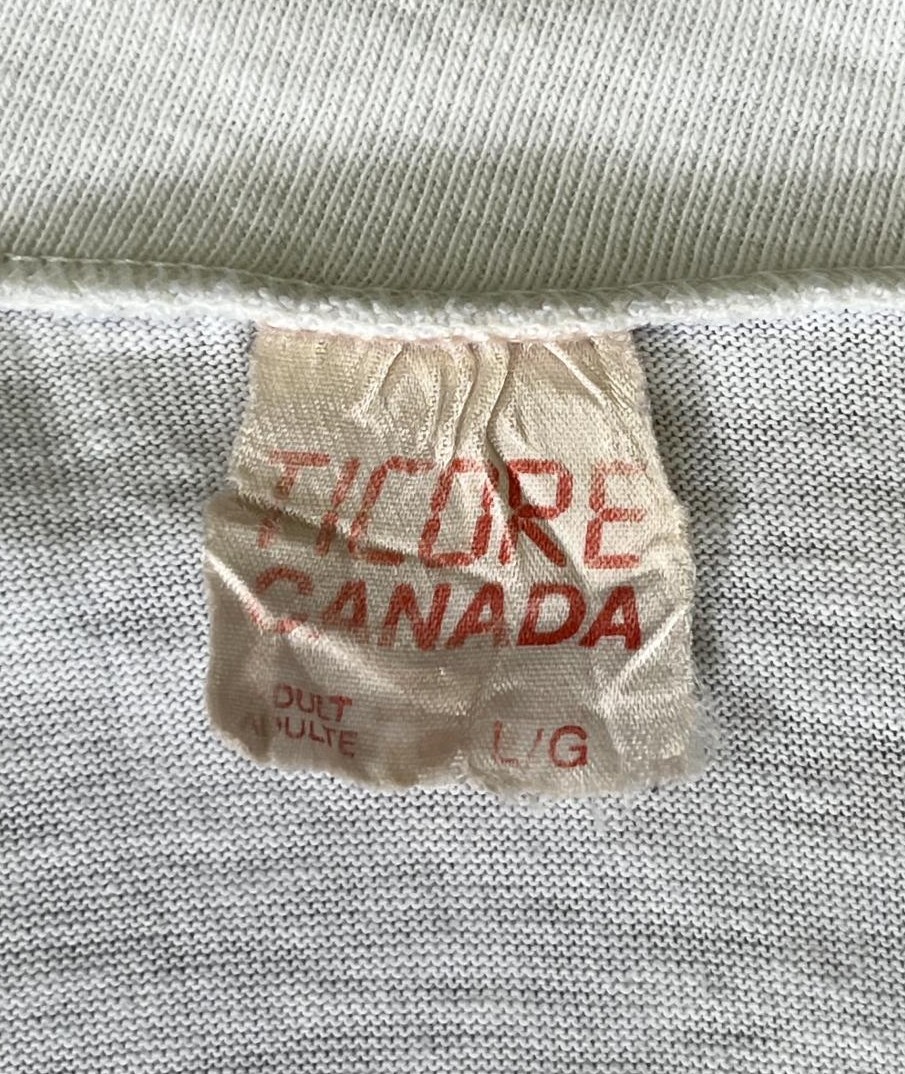 画像2: 80'S DAVID SILVERMAN シングルステッチ 半袖 Tシャツ ホワイト カナダ製 (VINTAGE)