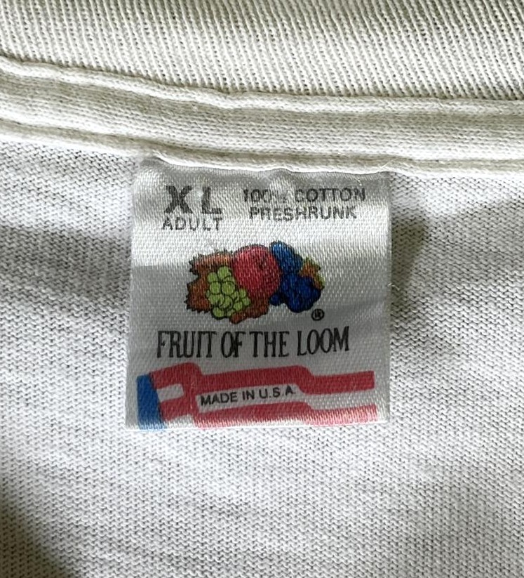 画像2: 90'S MILLER SPLIT DAY '93 シングルステッチ 両面プリント 半袖 Tシャツ ホワイト USA製 (VINTAGE)