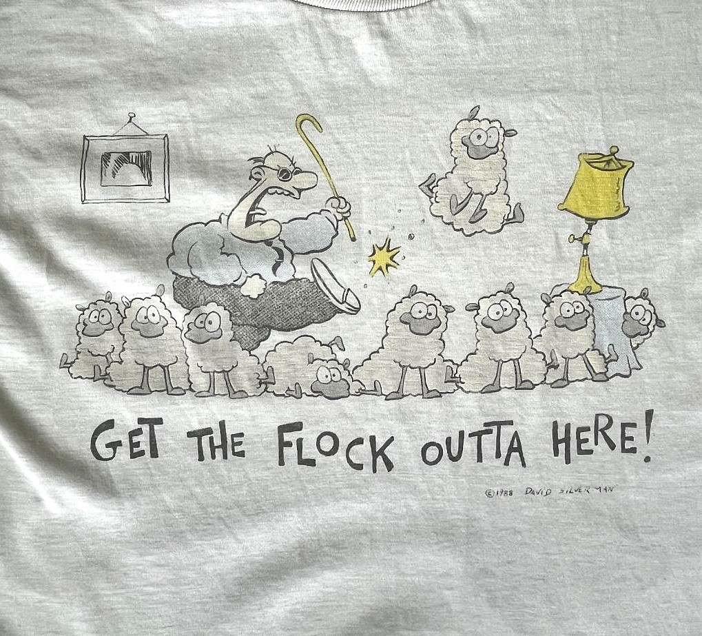 画像3: 80'S DAVID SILVERMAN シングルステッチ 半袖 Tシャツ ホワイト カナダ製 (VINTAGE)