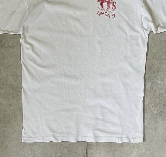 画像: 90'S MILLER SPLIT DAY '93 シングルステッチ 両面プリント 半袖 Tシャツ ホワイト USA製 (VINTAGE)