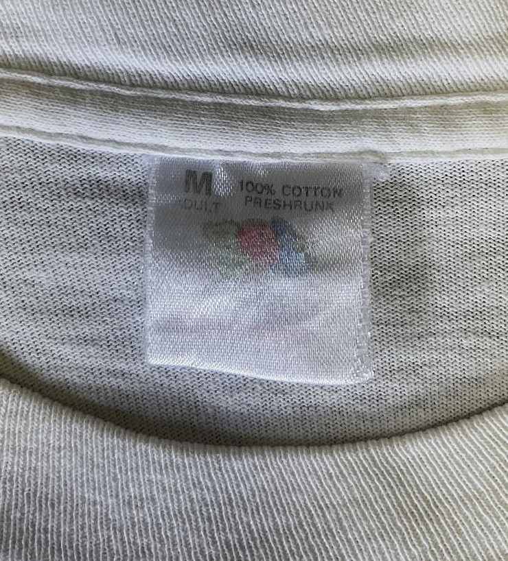 画像2: 90'S FOTOFOLIO "EADWEARD MUYBRIDGE" シングルステッチ 両面プリント 半袖 Tシャツ ホワイト USA製 (VINTAGE)