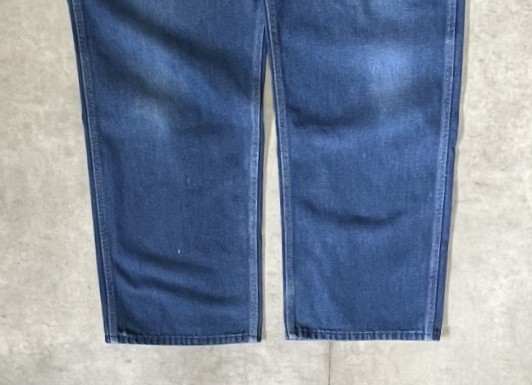 画像: 80'S SEARS トップスナップボタン ペインターパンツ インディゴ USA製 (VINTAGE)