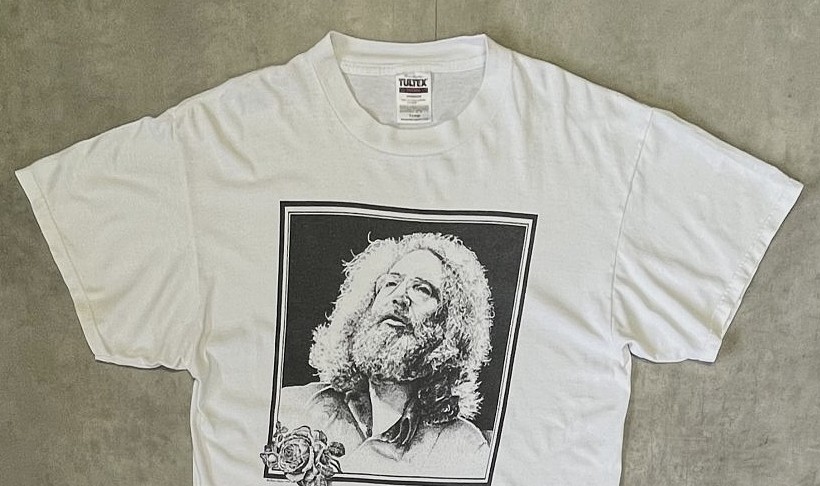 画像: 90'S JERRY GARCIA 半袖 Tシャツ ホワイト (VINTAGE)