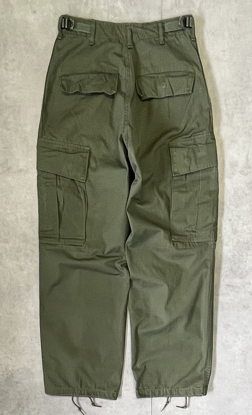 画像6: 60'S アメリカ軍 US ARMY "JUNGLE FATIGUE" リップストップ カーゴパンツ XS-SHORT (VINTAGE)
