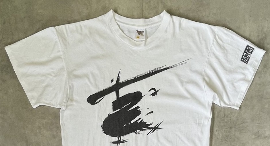 画像: 80'S MISS SAIGON シングルステッチ 半袖 Tシャツ ホワイト USA製 (VINTAGE)
