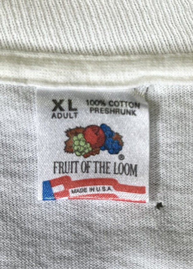 画像2: 90'S NO MORE BU..SH.. シングルステッチ 半袖 Tシャツ ホワイト USA製 (VINTAGE)