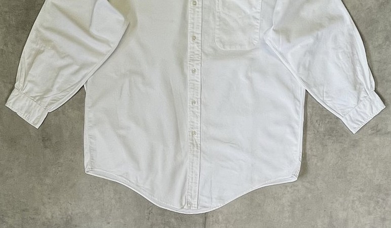 画像: 90'S BROOKS BROTHERS "MAKERS" オックスフォード BDシャツ ホワイト USA製 (VINTAGE)