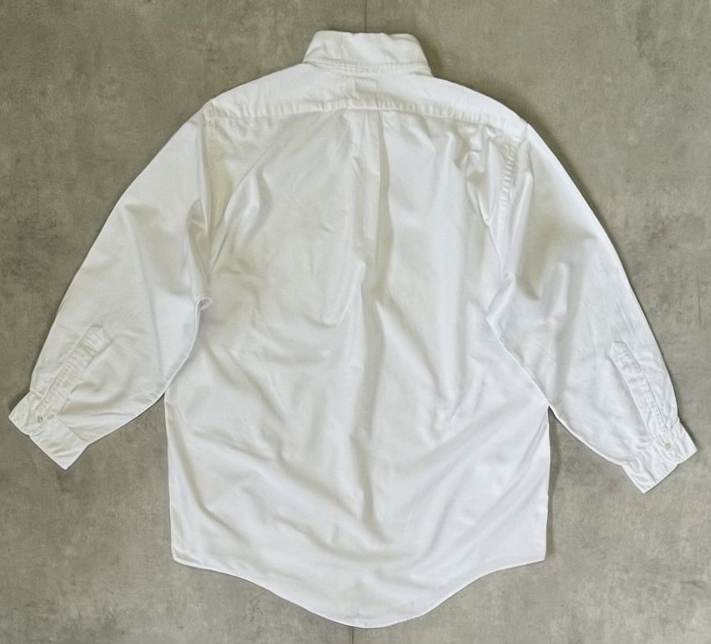 画像3: 90'S BROOKS BROTHERS "MAKERS" オックスフォード BDシャツ ホワイト USA製 (VINTAGE)