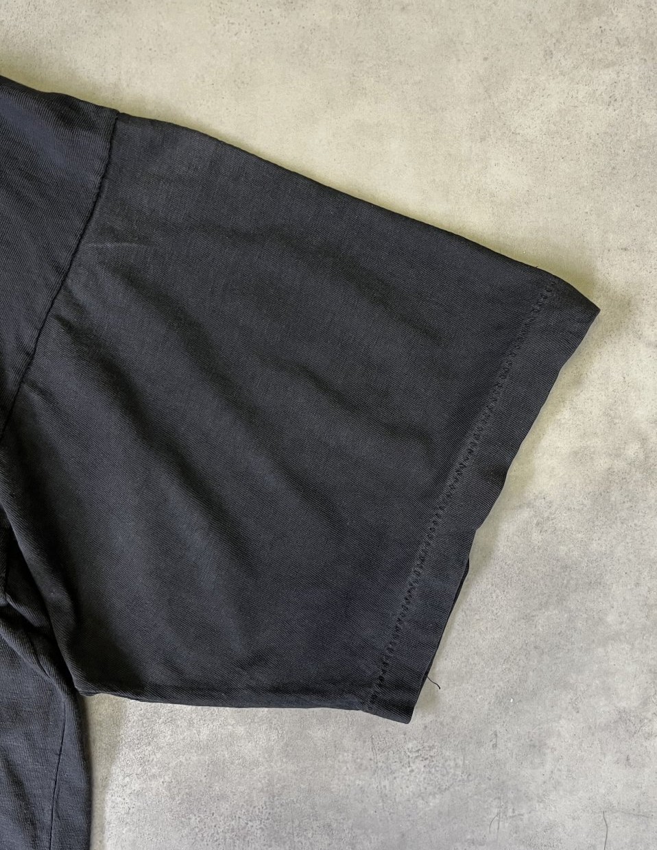 画像: 90'S THE GREAT WALL 万里の長城 シングルステッチ 半袖 Tシャツ ブラック (VINTAGE)