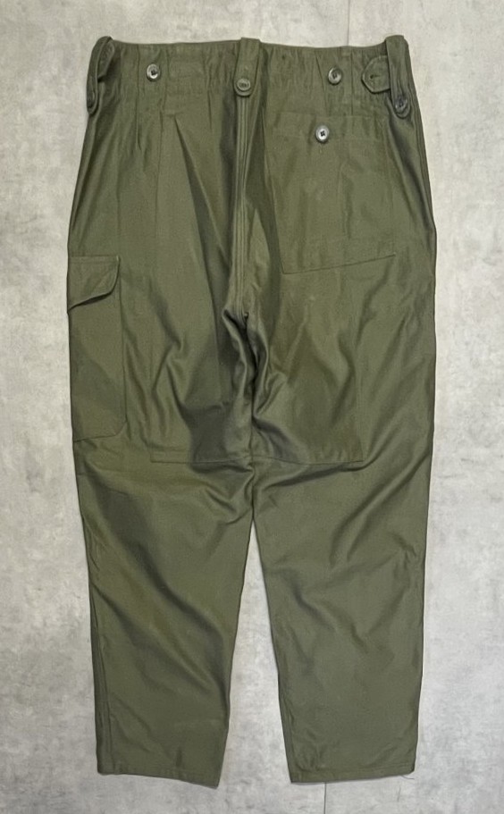画像6: 60'S イギリス軍 BRITISH ARMY "1960 PATTERN" コンバットトラウザーズ オリーブ (VINTAGE)