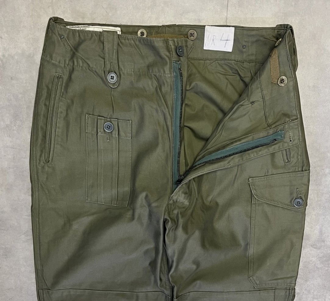 画像: 60'S イギリス軍 BRITISH ARMY "1960 PATTERN" コンバットトラウザーズ オリーブ (VINTAGE)