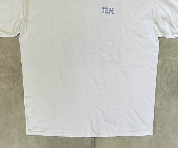 画像: 90'S IBM 両面プリント Tシャツ ホワイト (VINTAGE)