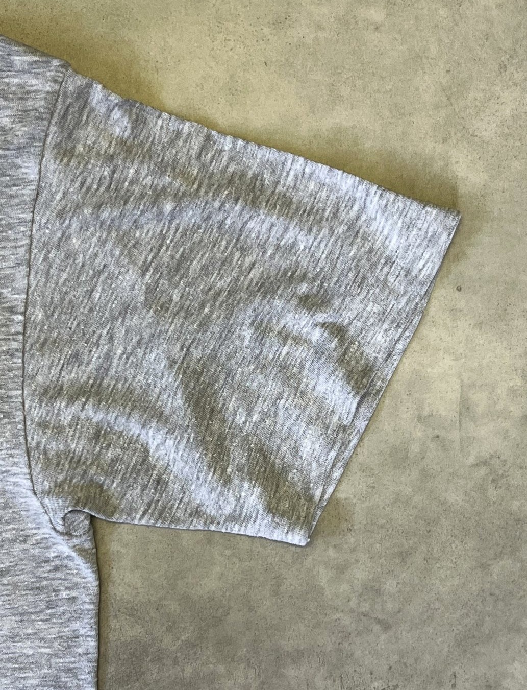 画像: 80'S HARVARD x SNOOPY シングルステッチ 半袖 Tシャツ ヘザーグレー (VINTAGE)