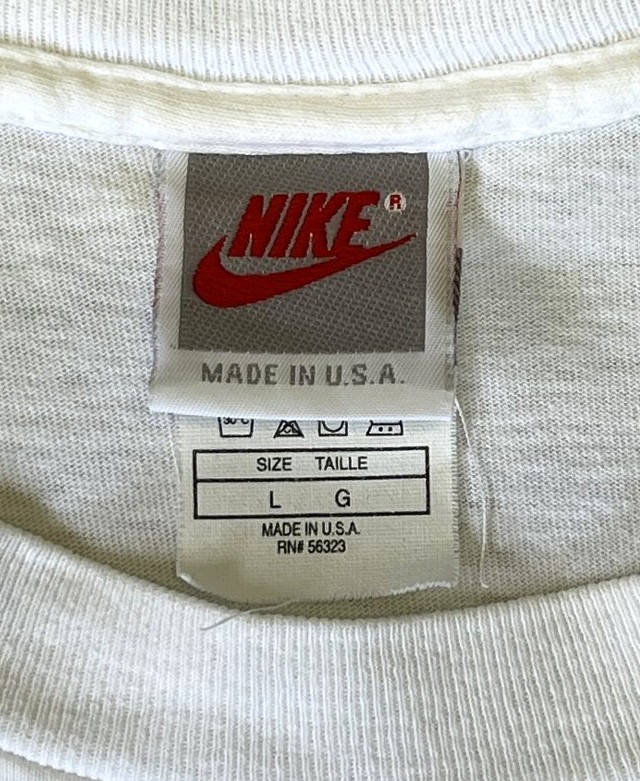 画像2: 90'S NIKE "DOUG WEST/EARTH TOUCH SKY 1992" 銀タグ シングルステッチ 両面プリント Tシャツ ホワイト USA製 (VINTAGE)