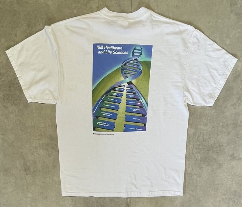 画像4: 90'S IBM 両面プリント Tシャツ ホワイト (VINTAGE)