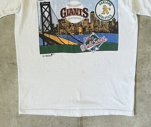 画像: 80'S BATTLE OF THE BAY 1989 シングルステッチ 半袖 Tシャツ ホワイト USA製 (VINTAGE)