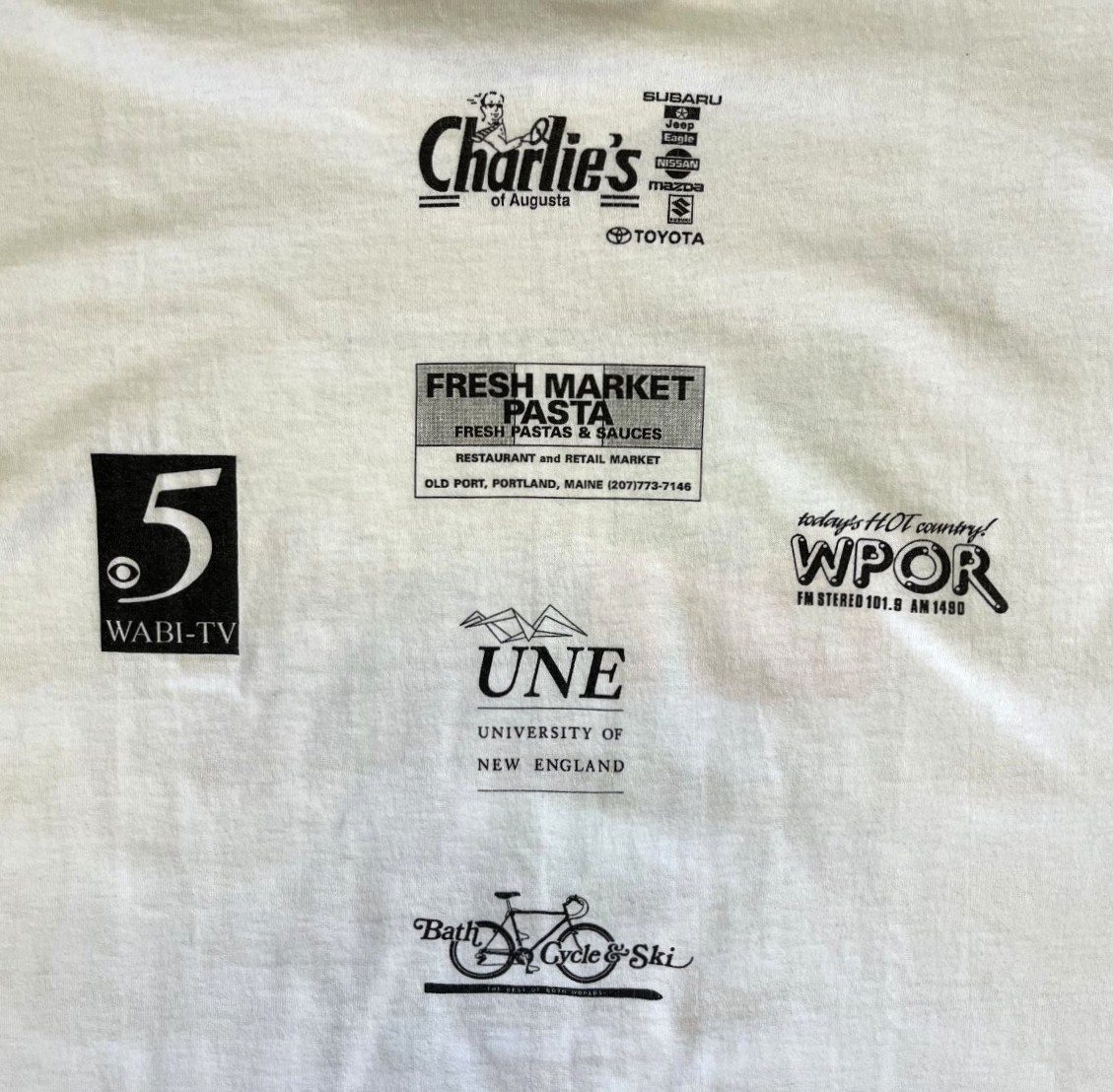画像5: 90'S TOUR DE CURE 両面プリント 半袖 Tシャツ ホワイト (VINTAGE)
