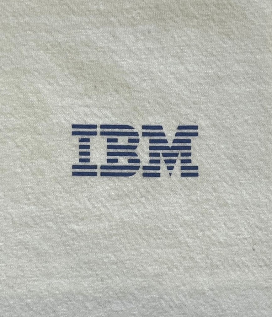 画像3: 90'S IBM 両面プリント Tシャツ ホワイト (VINTAGE)