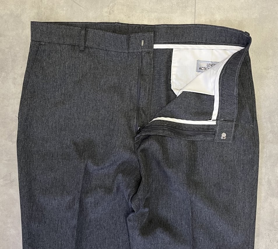 画像: 90'S LEVIS "ACTION SLACKS" スラックス チャコール (VINTAGE)