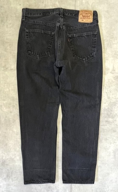 画像3: 90'S LEVIS 501 デニム ブラック W36L30 USA製 (VINTAGE)