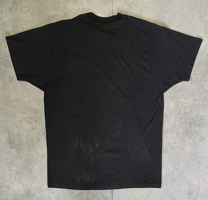 画像5: 80'S DON'T WORRY BE HAPPY! シングルステッチ 発泡プリント 半袖 Tシャツ ブラック USA製 (VINTAGE)