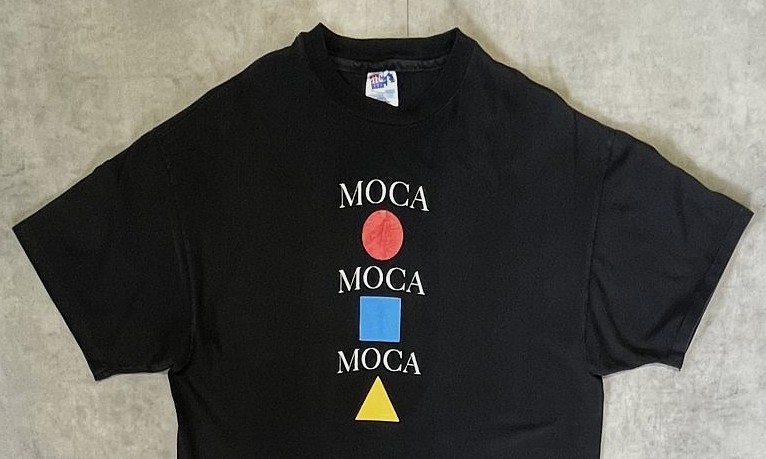 画像: 90'S MOCA (ロサンゼルス現代美術館) シングルステッチ 半袖 Tシャツ ブラック USA製 (VINTAGE)