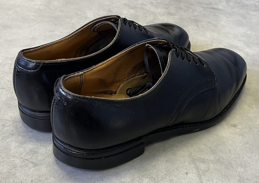 画像4: 80'S RED WING 9109 プリント羽タグ ラバーソール レザー サービスシューズ USA製 (VINTAGE)