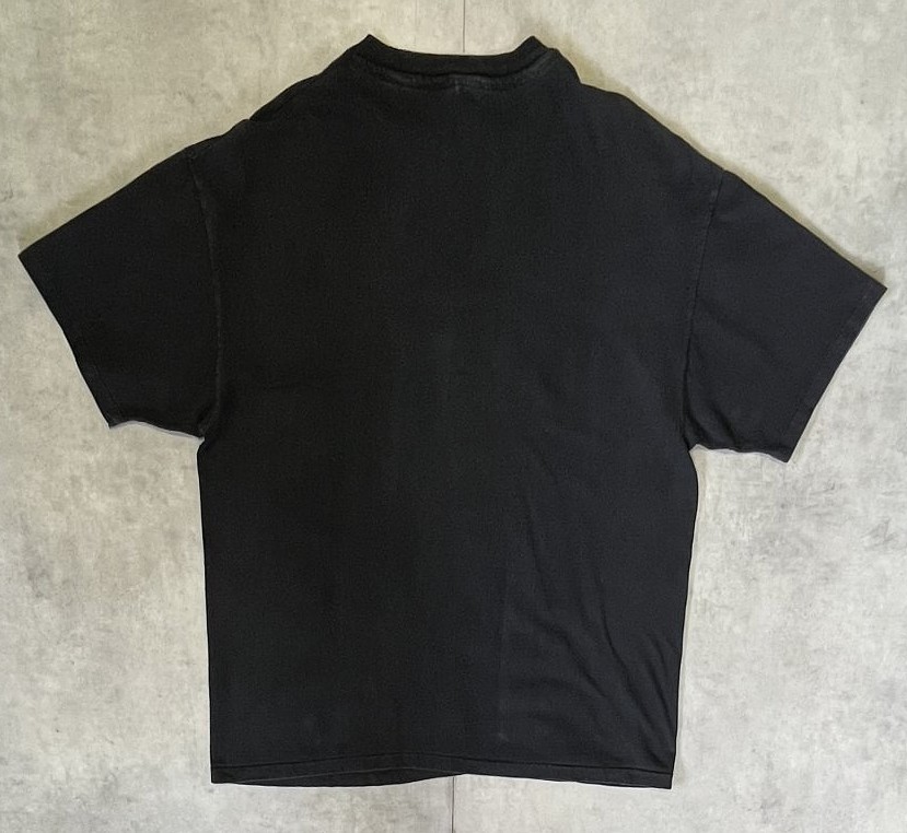 画像4: 90'S MOCA (ロサンゼルス現代美術館) シングルステッチ 半袖 Tシャツ ブラック USA製 (VINTAGE)