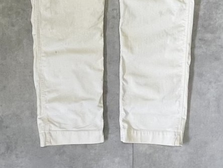 画像: RRL シンチバック ボタンフライ ペインターパンツ ホワイト USA製 (VINTAGE)