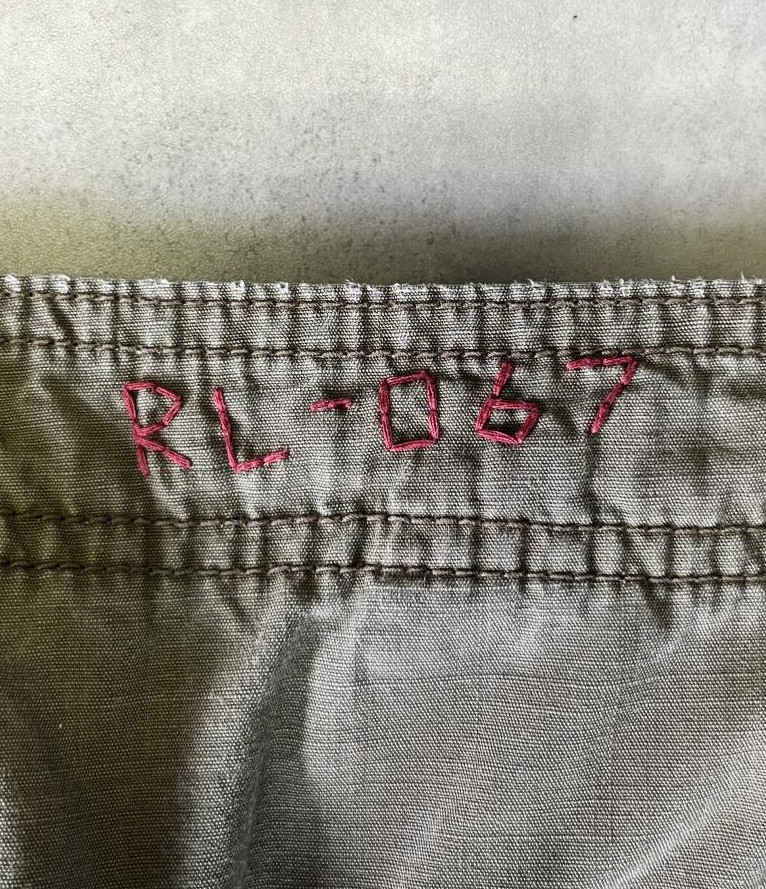 画像7: 90'S RALPH LAUREN カーゴショーツ TALONジップ オリーブ (VINTAGE)