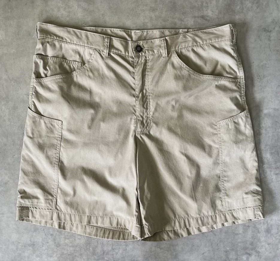 画像1: 00'S PATAGONIA ナイロン スタンドアップショーツ ベージュ (VINTAGE)