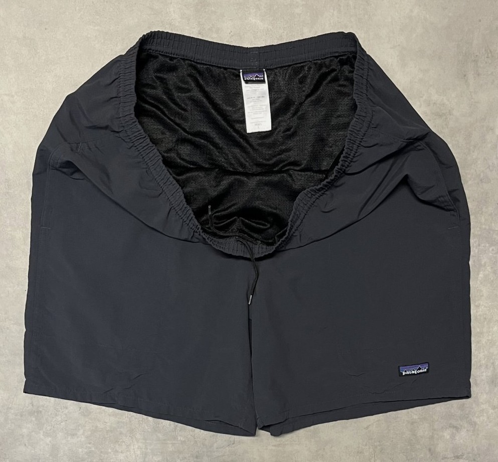 画像3: PATAGONIA "BAGGIES SHORTS" ナイロン バギーズショーツ チャコール (USED)