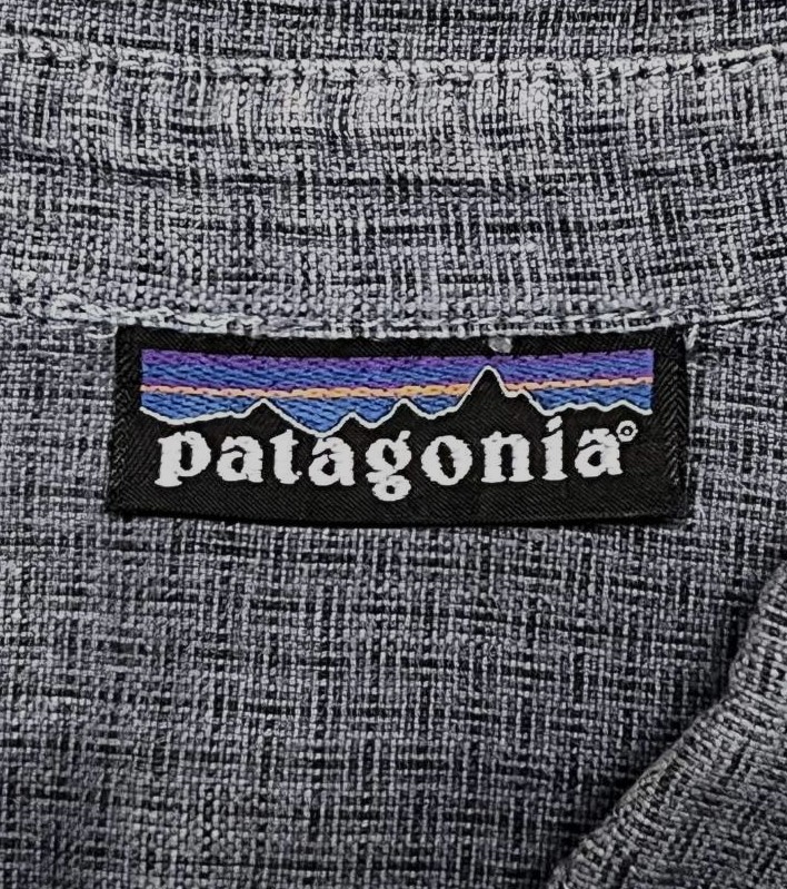画像2: 90'S PATAGONIA ヘンプ 半袖 シャツ チャコール (VINTAGE)