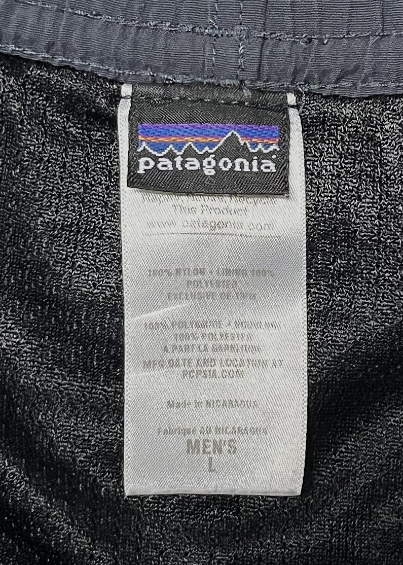 画像2: PATAGONIA "BAGGIES SHORTS" ナイロン バギーズショーツ チャコール (USED)