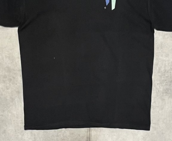 画像: 90'S MSN (THE MICROSOFT NETWORK) シングルステッチ 両面＋袖プリント 半袖 Tシャツ ブラック USA製 (VINTAGE)