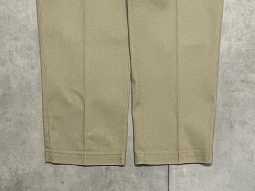 画像: 80'S DICKIES 874 チビタグ ワークパンツ ベージュ W36L28 USA製 (VINTAGE)