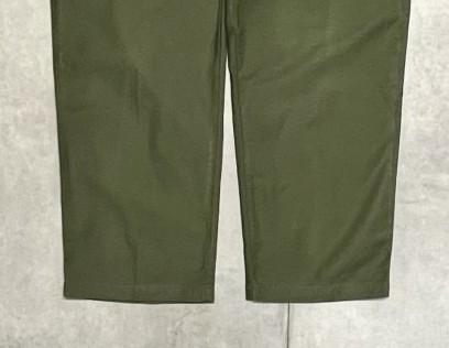 画像: 60'S アメリカ軍 US ARMY "OG107" コットンサテン ベイカーパンツ ミリタリーグリーン (MINT CONDITION)