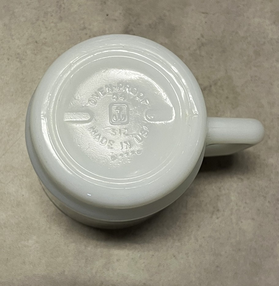 画像4: 70'S FIRE KING "McDONALD'S" スタッキング マグカップ ホワイト USA製 (VINTAGE)