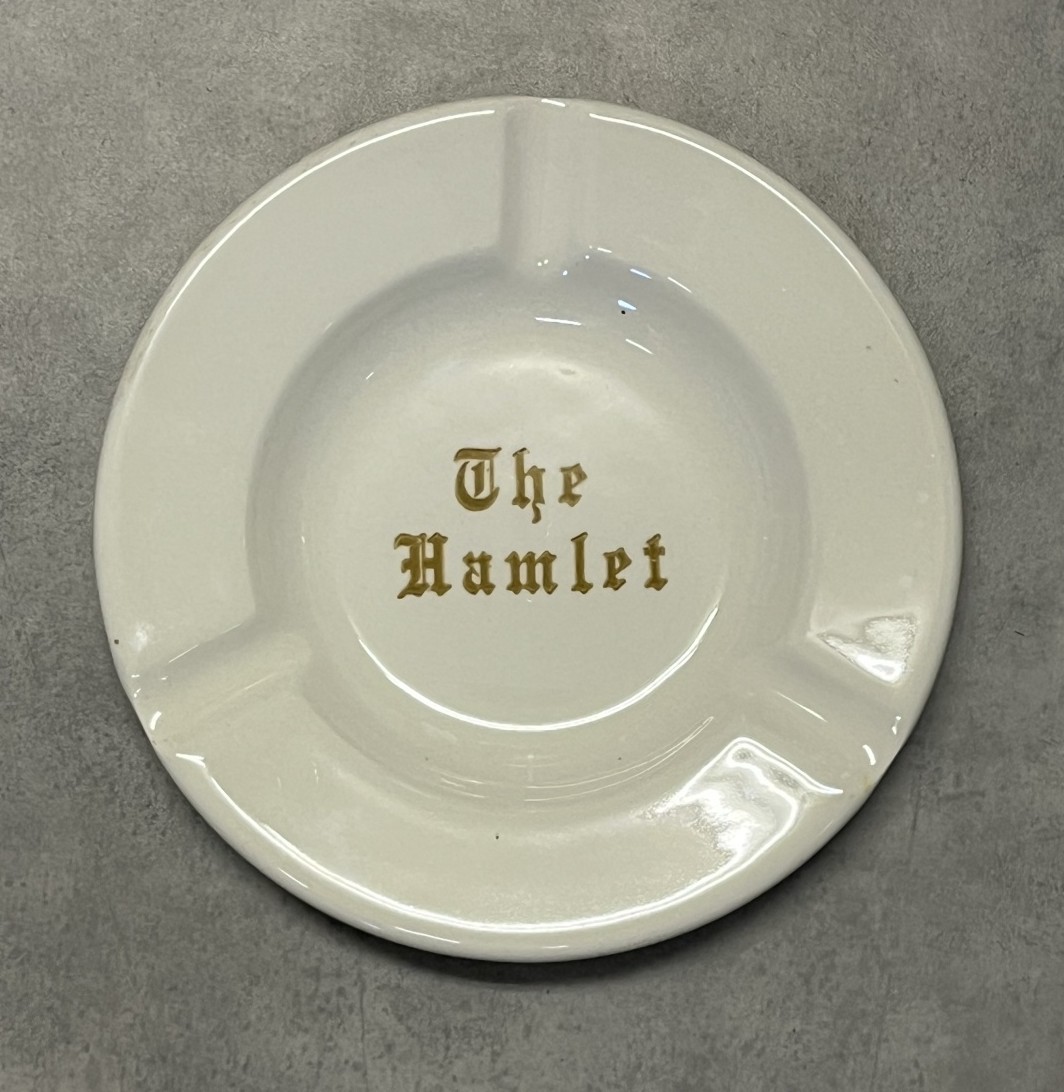 画像2: THE HAMLET アッシュトレー 灰皿 オフホワイト (VINTAGE)