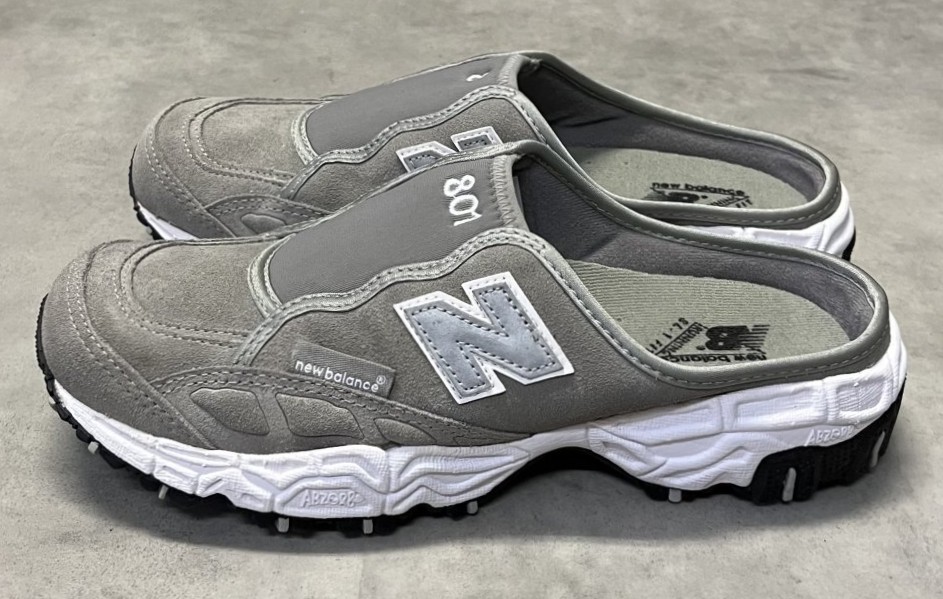 画像3: NEW BALANCE 801 "ALL TERRAIN" スウェード スリッポン グレー 箱付き (DEADSTOCK)