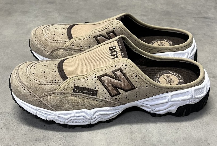 画像3: NEW BALANCE 801 "ALL TERRAIN" スウェード スリッポン ベージュ 箱付き (DEADSTOCK)