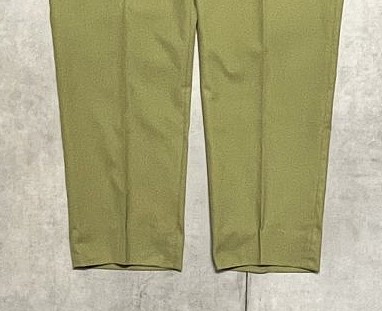 画像: 70'S BOY SCOUTS OF AMERICA コットン ボーイスカウトパンツ カーキ TALONアルミジップ (DEADSTOCK)