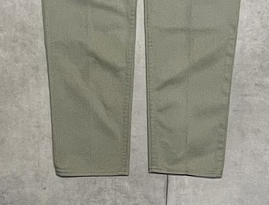 画像: 70'S LEVIS "STA-PREST" BIG E ボタン裏E カツラギ スタプレストパンツ ライトカーキ 42TALONジップ USA製 (VINTAGE)